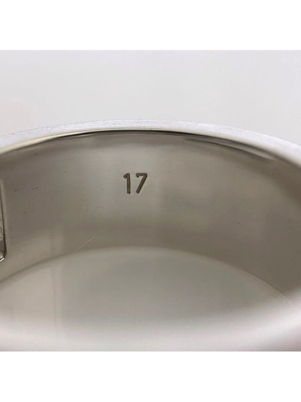 Gucci Ring Silver Cut - Picture 7 of 8